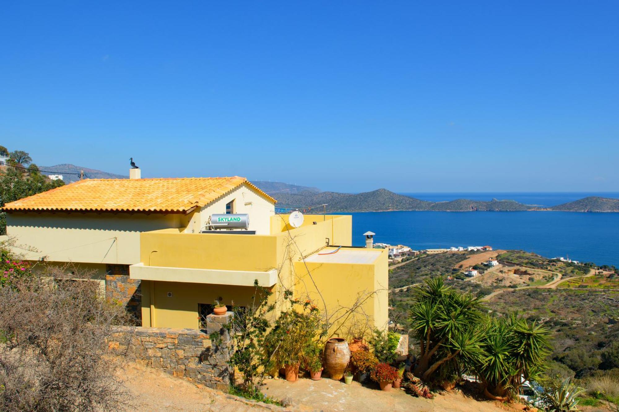 Elounda Irini Panoramic House Villa Ngoại thất bức ảnh